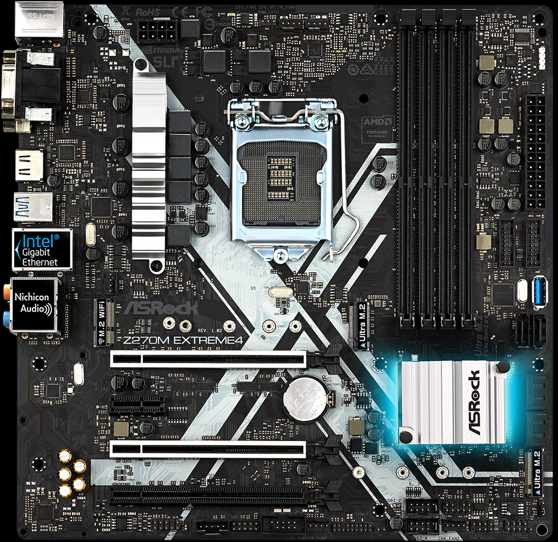 Asrock Z270M Extreme4 - Motherboard Specifications On MotherboardDB